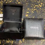 Guess Black Leather Case Single Watch Box